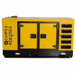 KDE21SS3 21kVA Silent Diesel Generator Front View