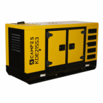 KDE21SS3 21kVA Silent Diesel Generator front Side View with Control Panel