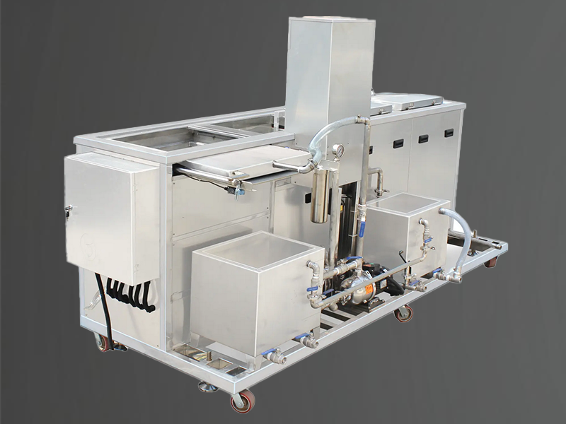 Ultrasonic cleaning machine cleans all key parts before installation to ensure long-term reliability